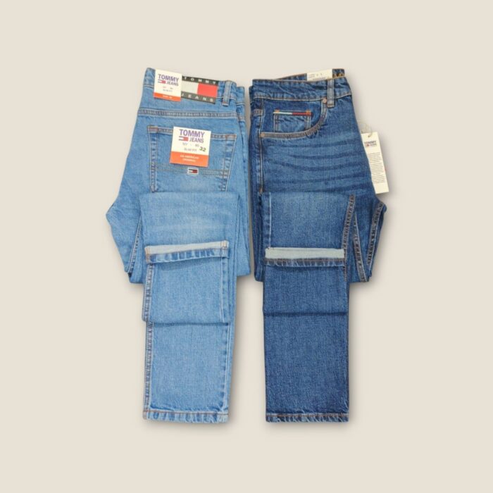 Tommy Hilfiger Authentic Cotton Denim Jeans for Men – Export Quality