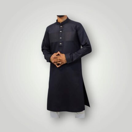 Premium Soft Cotton Embroidered Panjabi