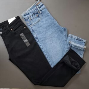American Eagle Black & Tommy Hilfiger Light Wash Denim Jeans